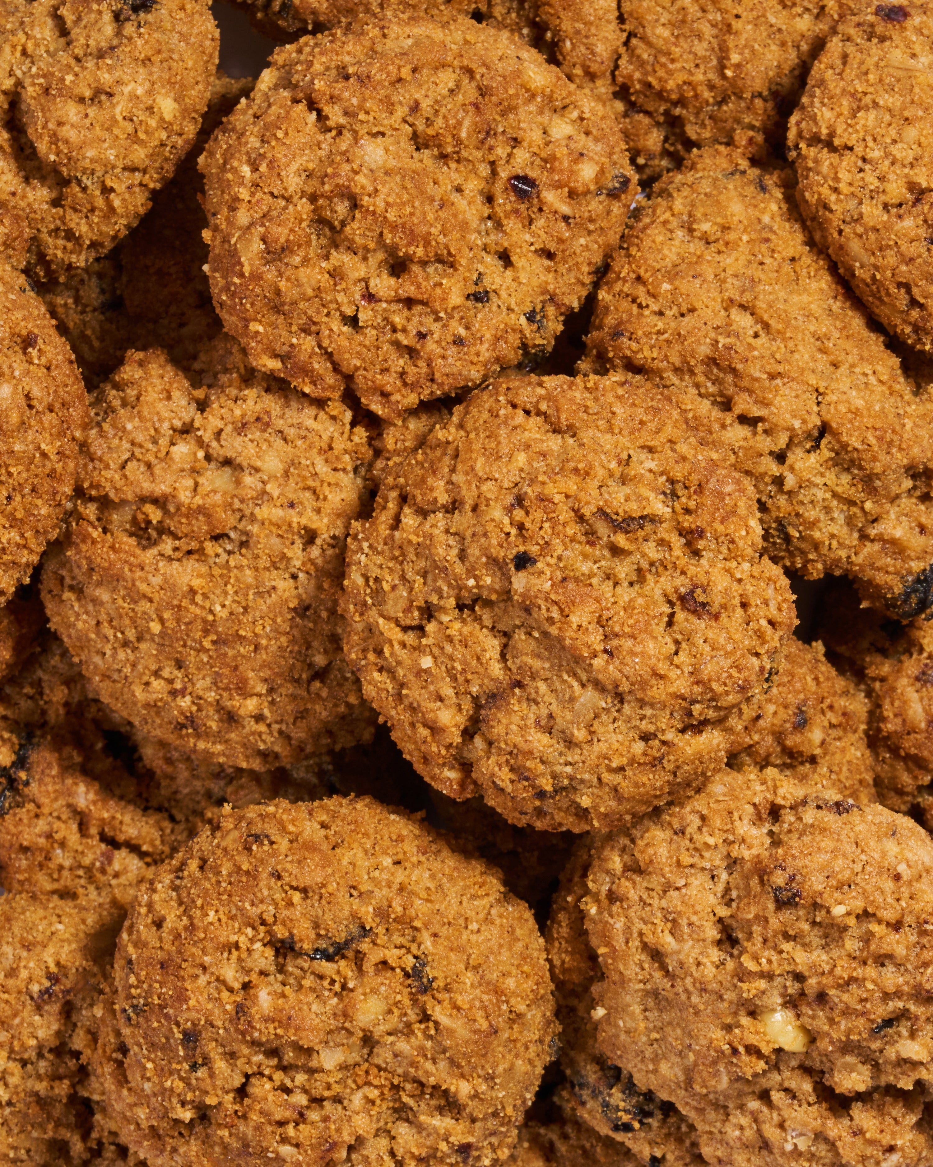 Mini Crunchy Oatmeal Walnut Cherry Lactation Cookies (df/gf/vegan)