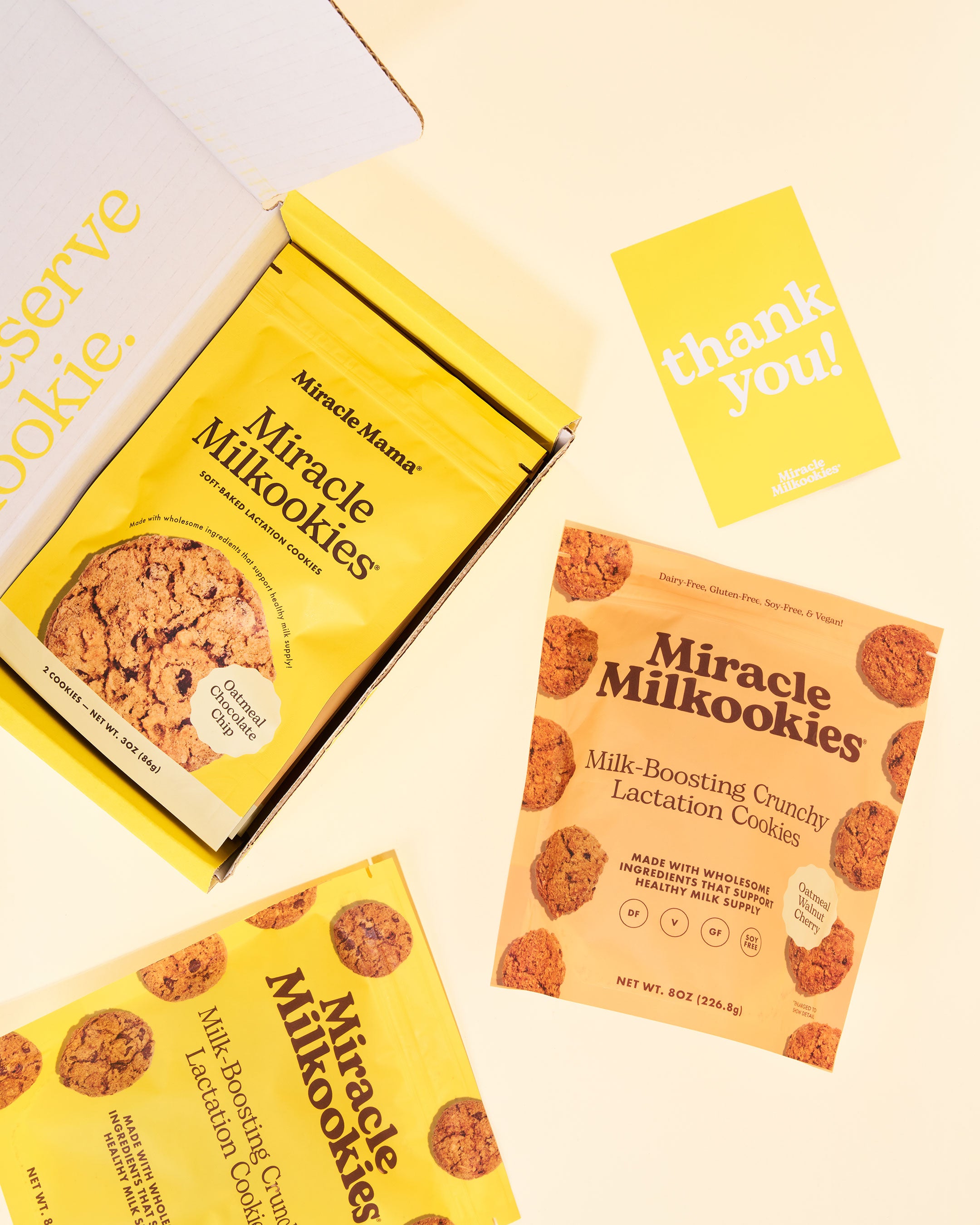 The Milkookies Lactation Starter Kit