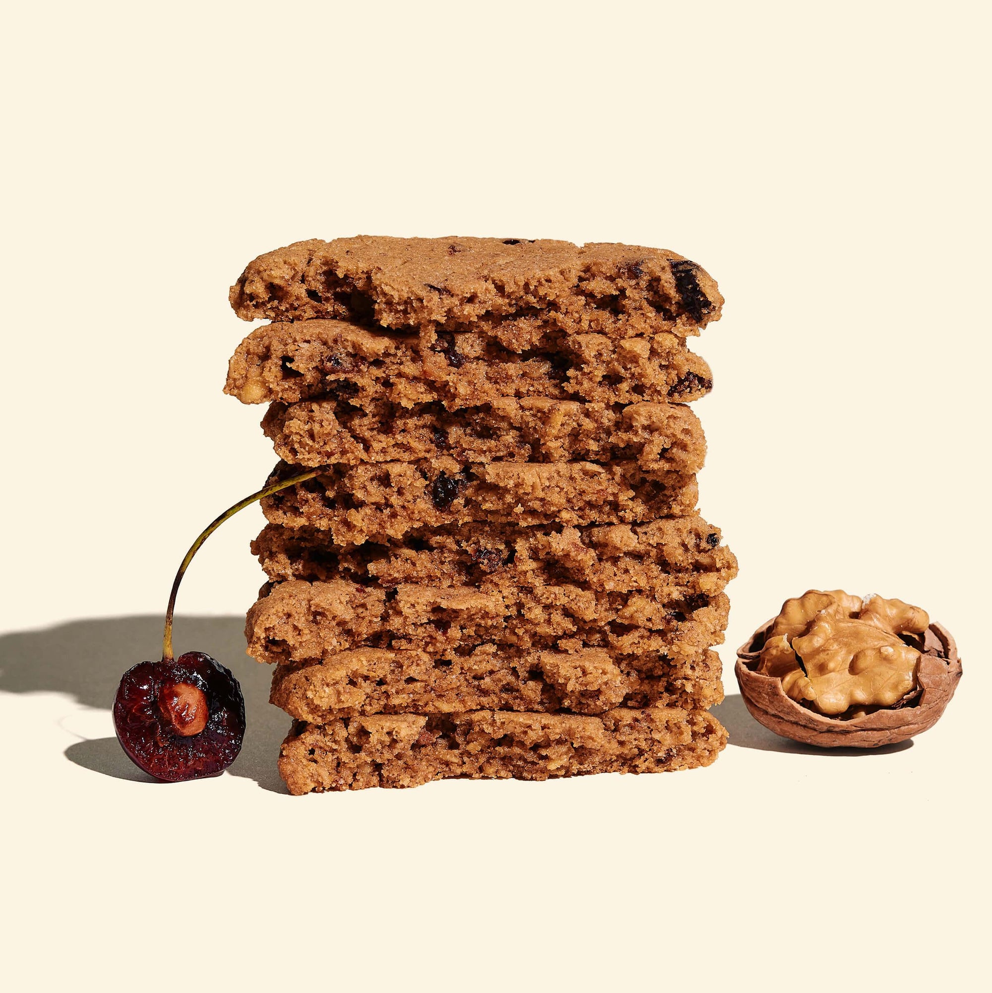 Dairy-Free & Gluten-Free Vegan Lactation Cookies – Oatmeal Walnut Cherry